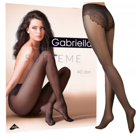 Rajstopy Gabriella Supreme 40 den czarne