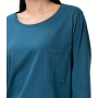 Góra od piżamy Mix & Match LSL Top Chest Pocket